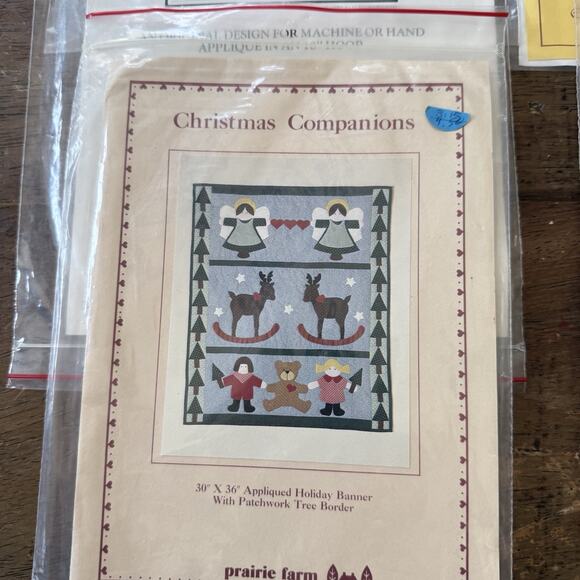 5 Lot Jan Kornfeind Country Hearth Applique Hoop Pattern Originals Plus More T68 - Picture 3 of 8